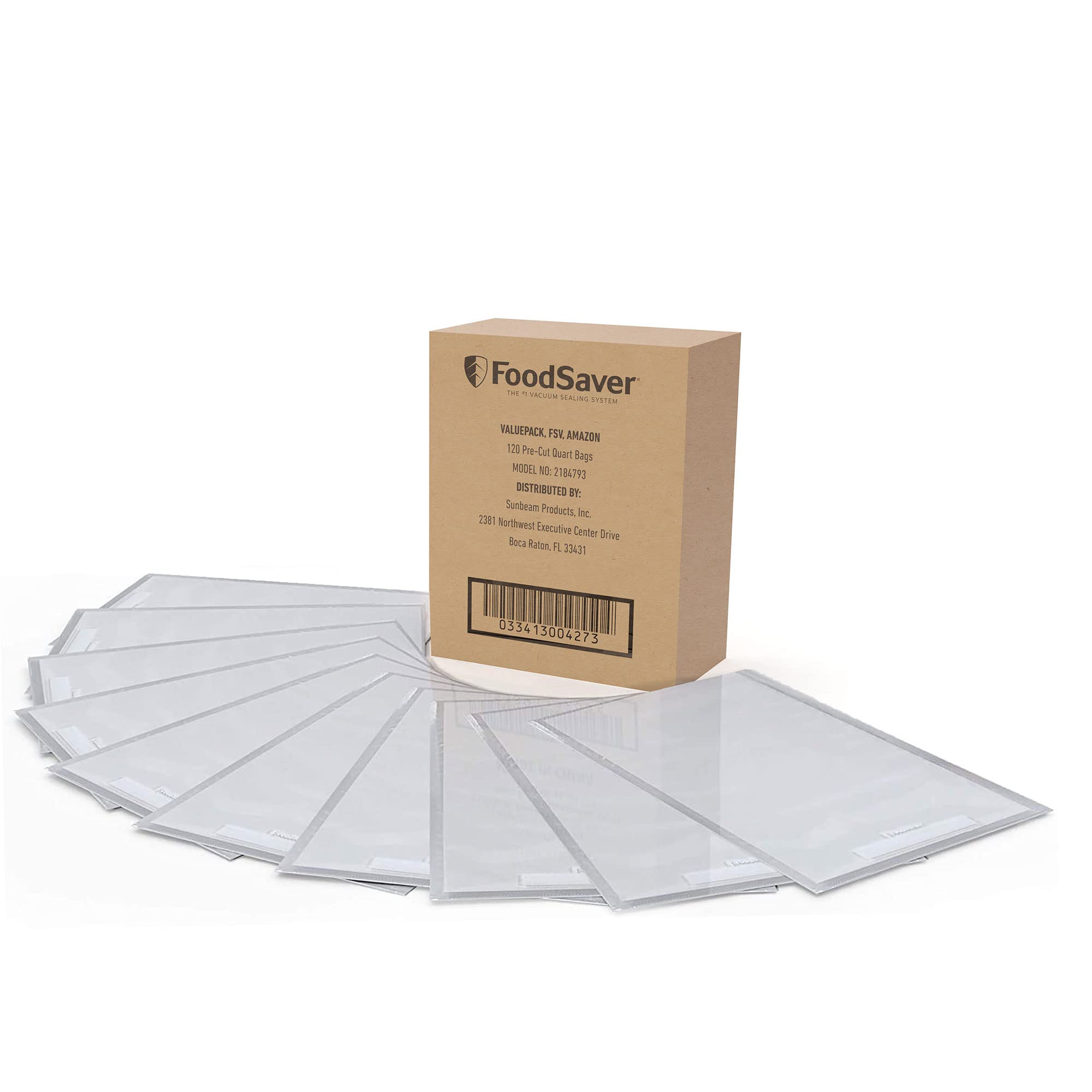 Amazon.com: FoodSaver Quart Vacuum Seal Bags